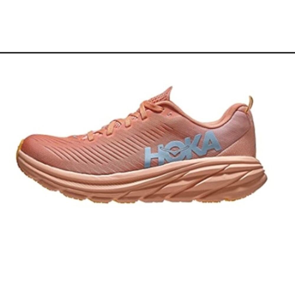 Hoka One Rincon 3 Women's Running Shoes Mock Peach size 9B